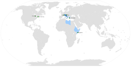 Mapa de distribución