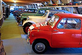 Cars in the Pořežany museum.jpg