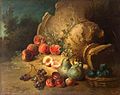 Stilleven met fruit, Jean-Baptiste Oudry (1721), Hermitage