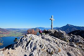 St. Lorenz - Drachenwand, Gipfelkreuz.JPG