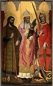 San Ranieri, Sisto II e San Michel Arcàngiel, 1395 ca. (Museo ëd l'euvra dël Dòm - Pisa)