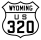 U.S. Highway 320 marker