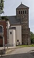 Würselen, la tour romane ouest de l'église (Pfarrkirche Sankt Sebastian)