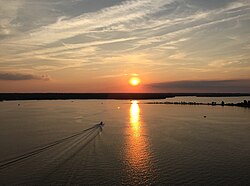 Patuxent River from the Governor Thomas Johnson Bridge