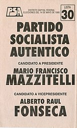 Partido Socialista Auténtico