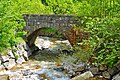 English: Toeppi bridge across the Loibl torrent Deutsch: Töppibrücke über den Loibl-Wildbach