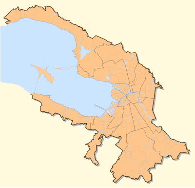 Location map Russia Saint Petersburg