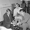 Ard Schenk en Kees Verkerk, Sportmannen van het jaar 1966, en Betty Heukels