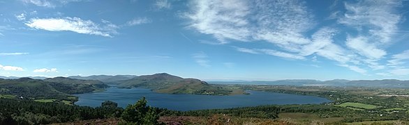 View from Caragh Lake Mountain