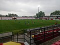 View on Football Field during game