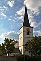 Der Turm der Pfarrkirche St. Nikolaus