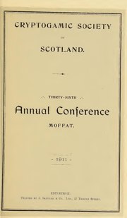 Miniatura per File:Annual conference - Cryptogamic Society of Scotland (IA annualconference3619cryp).pdf