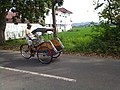 Becak Kayuh Di Kebumen Jawa Tengah