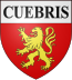 Blason de Cuébris