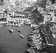 Vallon des Auffes Marseille (Bouches-du-Rhône), en 1935.