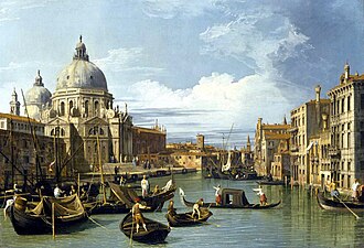 El Gran Canal, Venecia, (c. 1730).