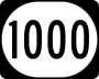 Kentucky Route 1000 marker