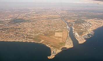 Delta of Tiber - between Fiumicino and Ostia