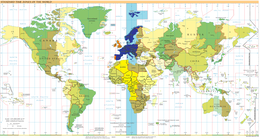 Localizzazione del fuso UTC+1