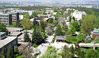 Orta Doğu Teknik Üniversitesi (1956) kampüsten görünüm, Ankara