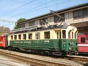 ABDeh 4/4 der St. Gallen-Gais-Appenzell-Altstätten-Bahn mit zwei unter dem Wagenboden einge­bauten Fahrmotoren (1930)