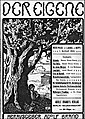 Der Eigene, "New Series" vol. 1 (= vol. 3, the first entirely gay volume) (1898), no. 1 – ten issues in this format