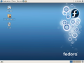 Fedora Core 5 デスクトップ (GNOME)