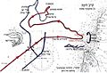 תרשים מוגדל קרב חיפה 31 אוקטובר 1956.