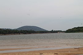 Praia do Curralinho no Rio Guaporé - Costa Marques.