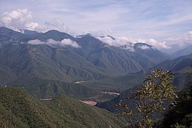 Geografisk vy över Mexiko och dess bergskedjor Sierra Madre Oriental, Sierra Madre Occidental och Sierra Madre del Sur.