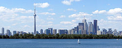 Skyline of Торонто City of Toronto