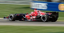 Photo de la Toro Rosso STR1 de Vitantonio Liuzzi aux États-Unis