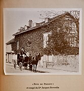 Photographie de la maison de maître « Rive de Pregny » aujourd'hui disparue, Route de Lausanne 220, 46° 13′ 47″ N, 6° 08′ 59″ E