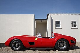 Side view of Ferrari 250 Testa Rossa