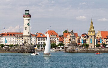 Lindau Hafeneinfahrt