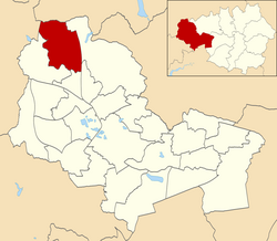 Standish with Langtree ward within Wigan Metropolitan Borough Council