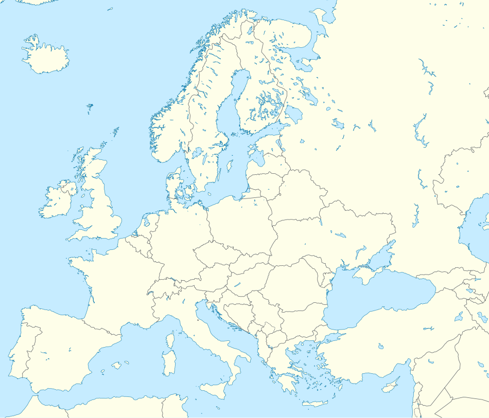 Eurocup Ανδρών 2014-15 is located in Ευρώπη