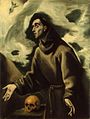 Saint Francis by El Greco