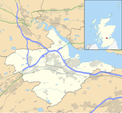 Falkirk shown within Scotland