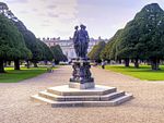 Fountain Garden, Statue in Front of Canal