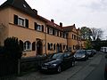 Reihenhausgruppe der Gartenstadt Werderau