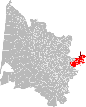 Localisation de Communauté de communes du Pays Foyen