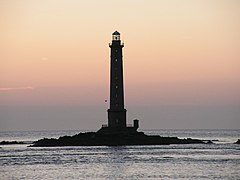 Le phare de la Hague dans le Cotentin.