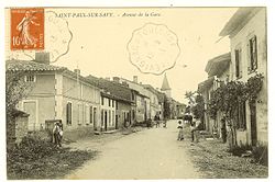 Skyline of Saint-Paul-sur-Save