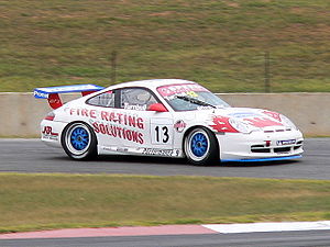 ポルシェ・911 GT3カップ（996）フロント