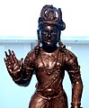 Gandhāran statue af Avalokiteśvara, abhayamudra. Det 3. århundrede.