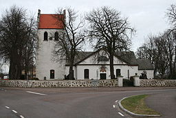 Allerums kyrka i januari 2008