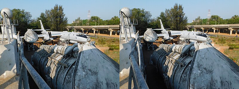 View from INS Chapal of TU-142 Naval plane IN316