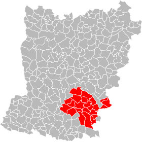 Localisation de Communauté de communes du Pays de Meslay-Grez