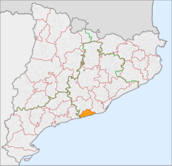 Location of Garraf